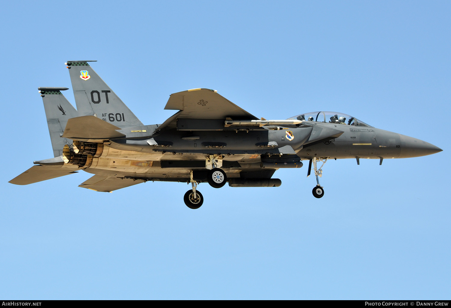 Aircraft Photo of 91-0601 / AF91-601 | McDonnell Douglas F-15E Strike Eagle | USA - Air Force | AirHistory.net #143963