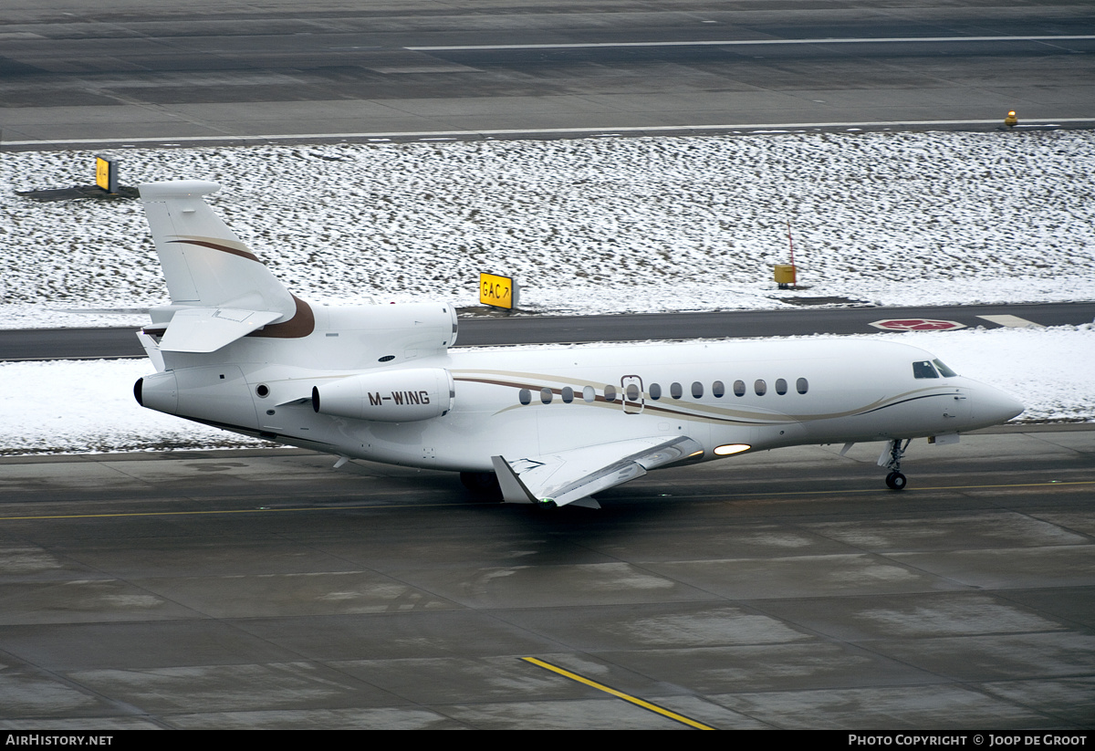 Aircraft Photo of M-WING | Dassault Falcon 7X | AirHistory.net #143969