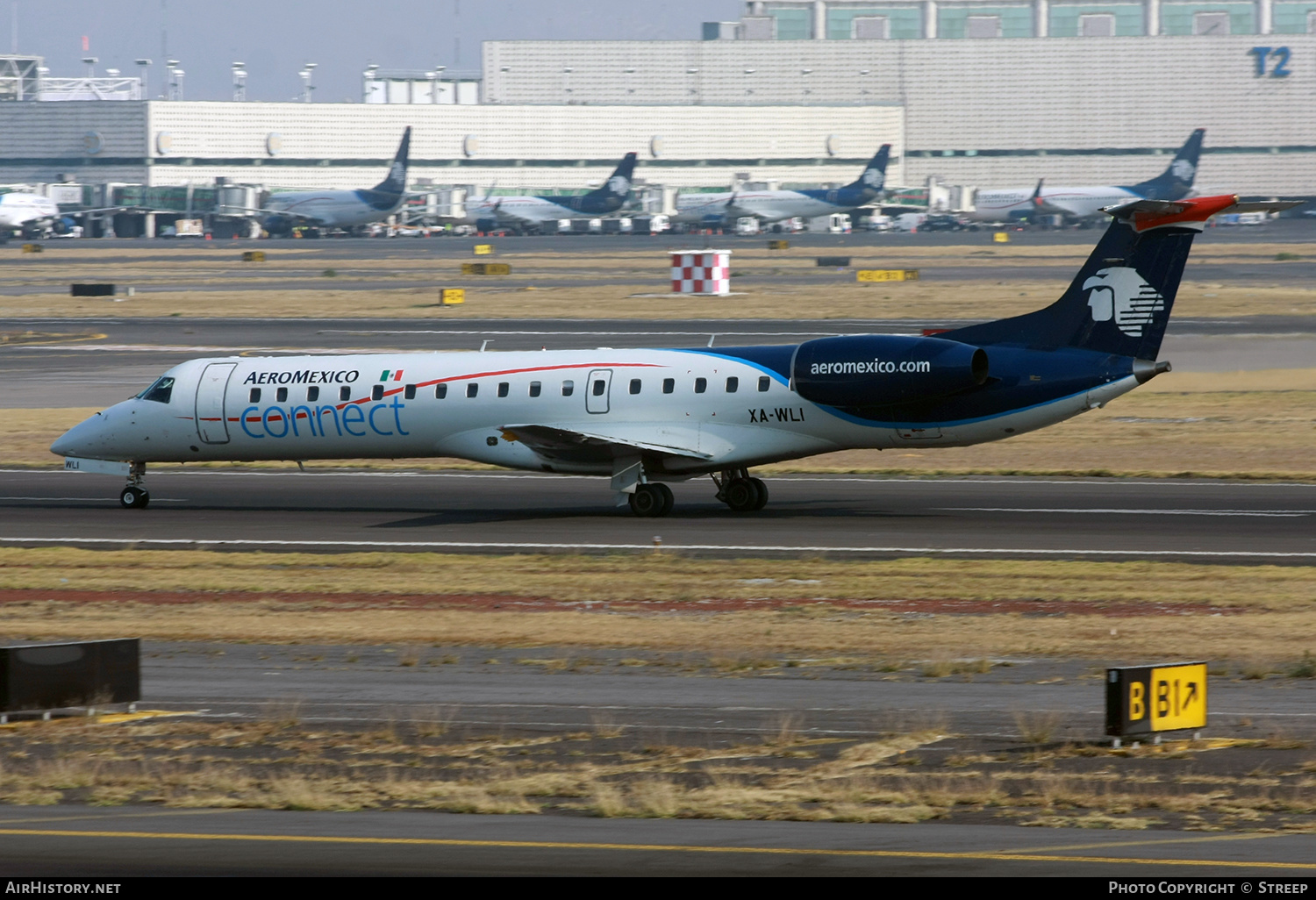 Aircraft Photo of XA-WLI | Embraer ERJ-145LU (EMB-145LU) | AeroMéxico Connect | AirHistory.net #143974