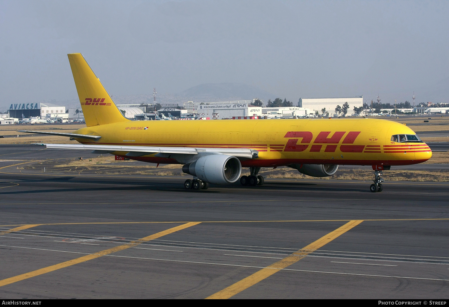 Aircraft Photo of HP-2010DAE | Boeing 757-27A(PCF) | DHL International | AirHistory.net #143983