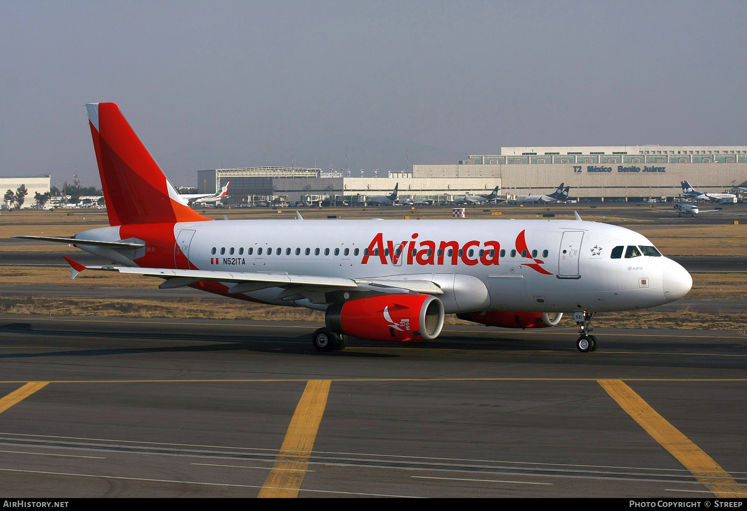 Aircraft Photo of N521TA | Airbus A319-132 | Avianca | AirHistory.net #143985
