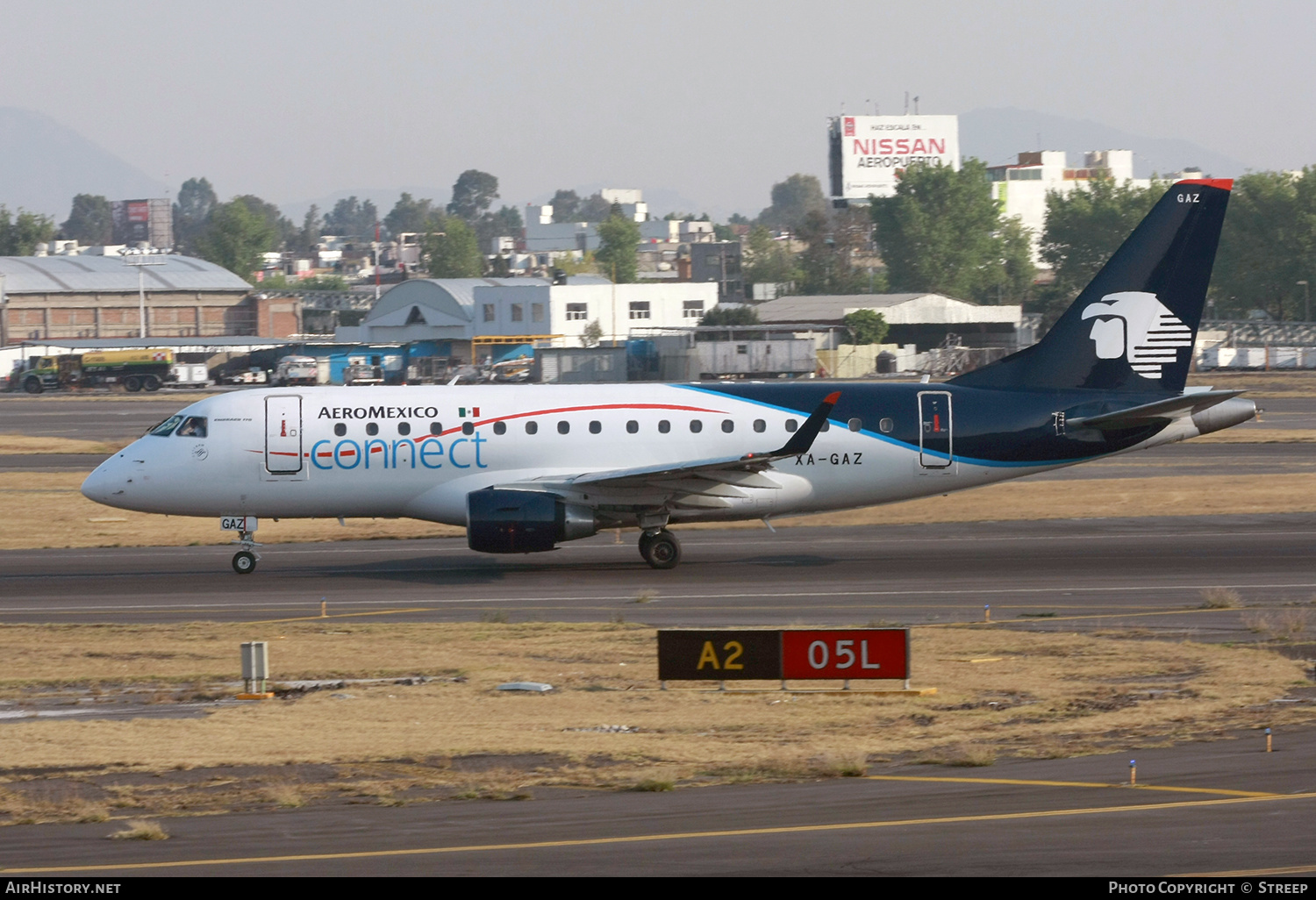 Aircraft Photo of XA-GAZ | Embraer 170LR (ERJ-170-100LR) | AeroMéxico Connect | AirHistory.net #143989