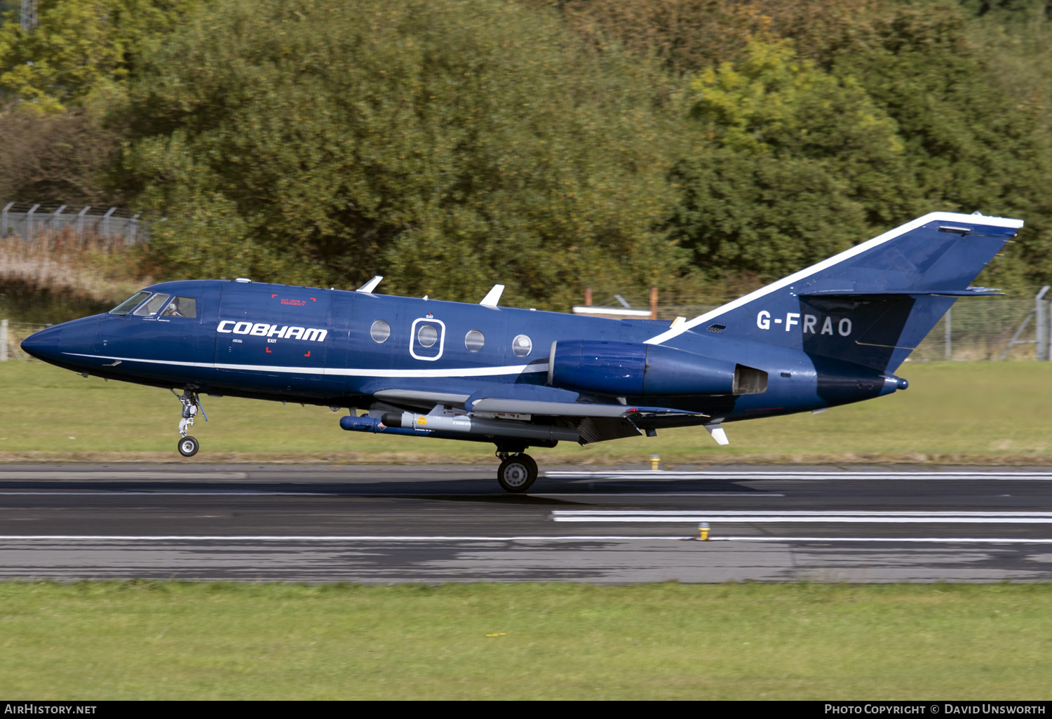 Aircraft Photo of G-FRAO | Dassault Falcon 20DC | Cobham Aviation Services | AirHistory.net #143995