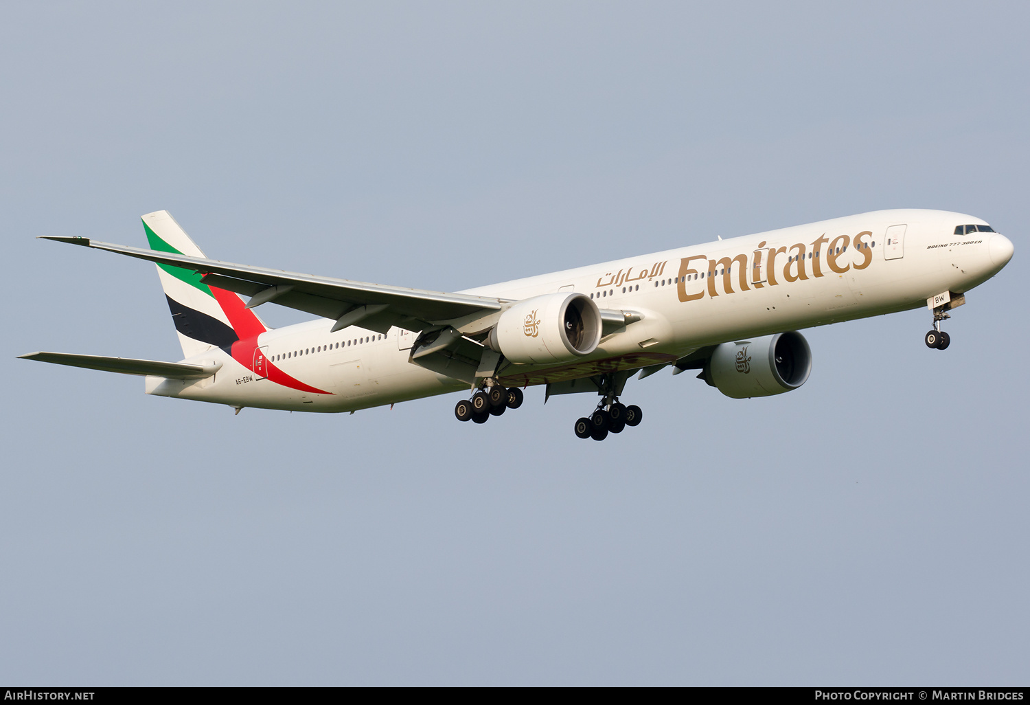 Aircraft Photo of A6-EBW | Boeing 777-36N/ER | Emirates | AirHistory.net #144001