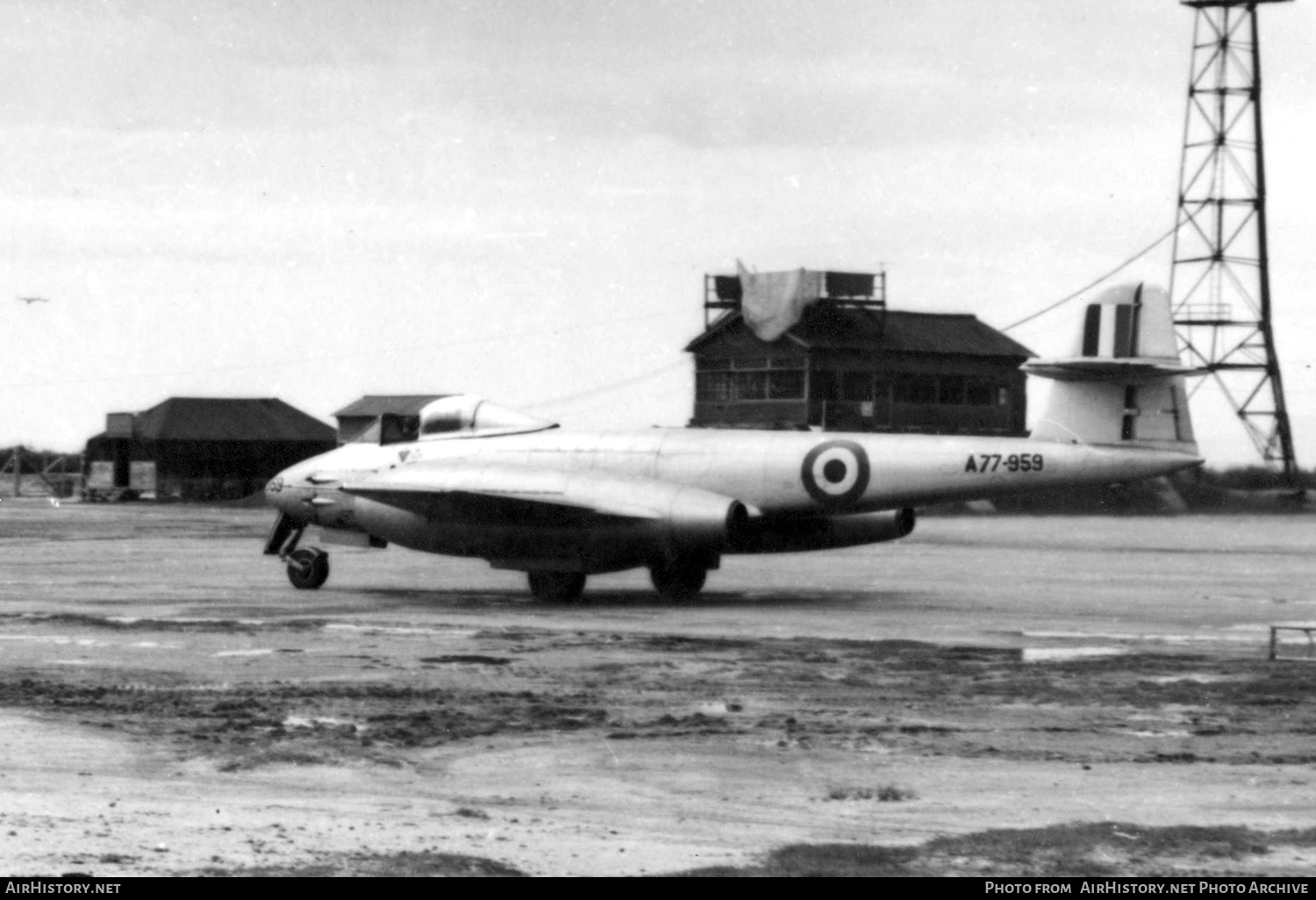 Aircraft Photo of A77-959 | Gloster Meteor F8 | Australia - Air Force | AirHistory.net #144005