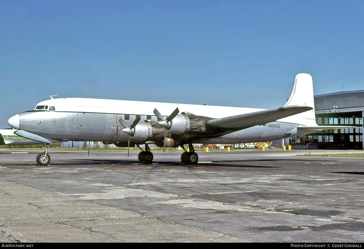 Aircraft Photo of N666DG | Douglas C-118A Liftmaster | Mark Air Transport | AirHistory.net #144006