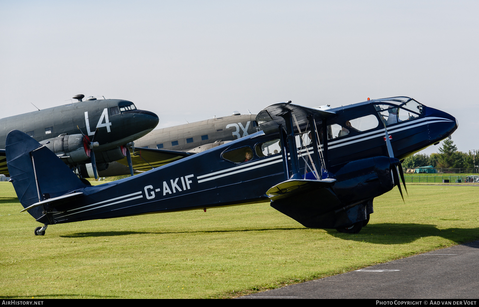 Aircraft Photo of G-AKIF | De Havilland D.H. 89A Dragon Rapide | AirHistory.net #144054