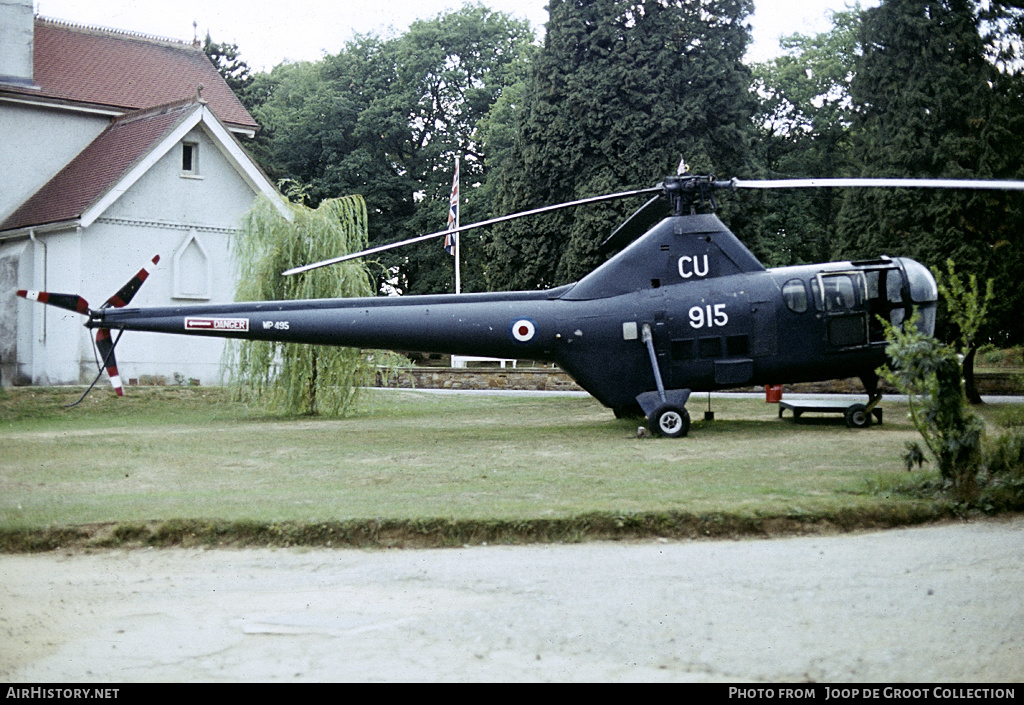 Aircraft Photo of WP495 | Westland WS-51 Dragonfly HR5 | UK - Navy | AirHistory.net #144058