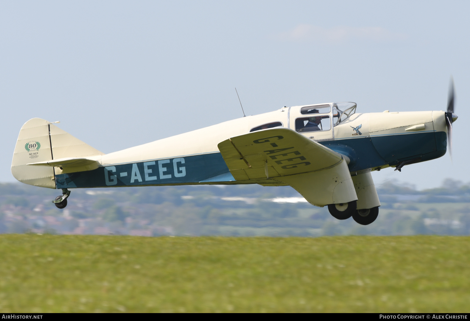 Aircraft Photo of G-AEEG | Miles M.3A Falcon Major | AirHistory.net #144083