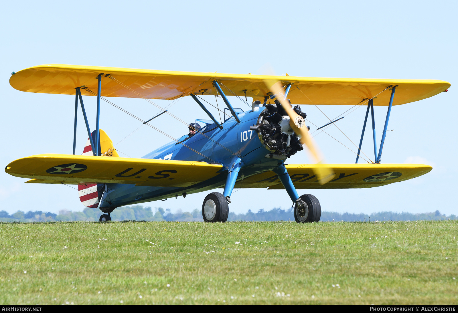 Aircraft Photo of N62658 | Boeing PT-17 Kaydet (A75N1) | USA - Army | AirHistory.net #144095