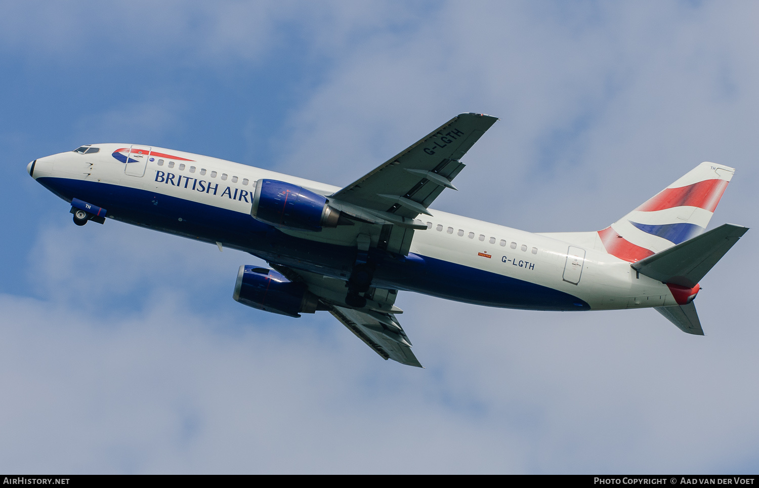 Aircraft Photo of G-LGTH | Boeing 737-3Y0 | British Airways | AirHistory.net #144107