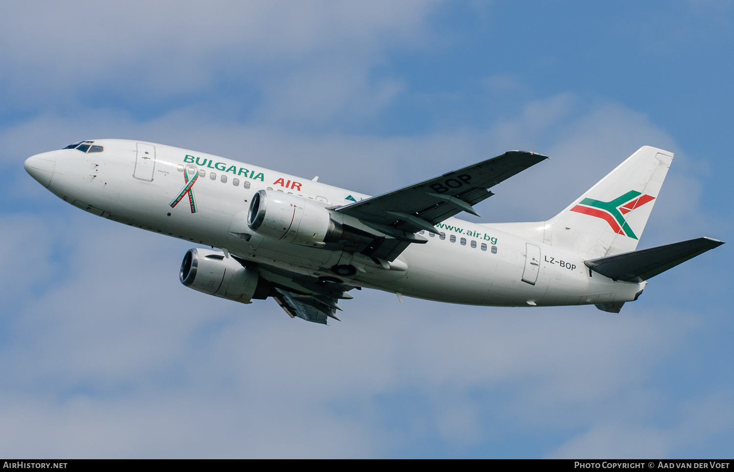 Aircraft Photo of LZ-BOP | Boeing 737-522 | Bulgaria Air | AirHistory.net #144112