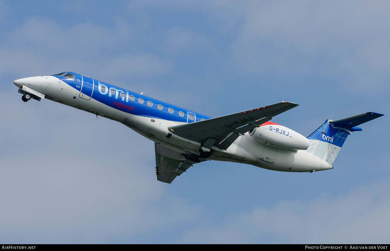 Aircraft Photo of G-RJXJ | Embraer ERJ-135ER (EMB-135ER) | BMI Regional | AirHistory.net #144119