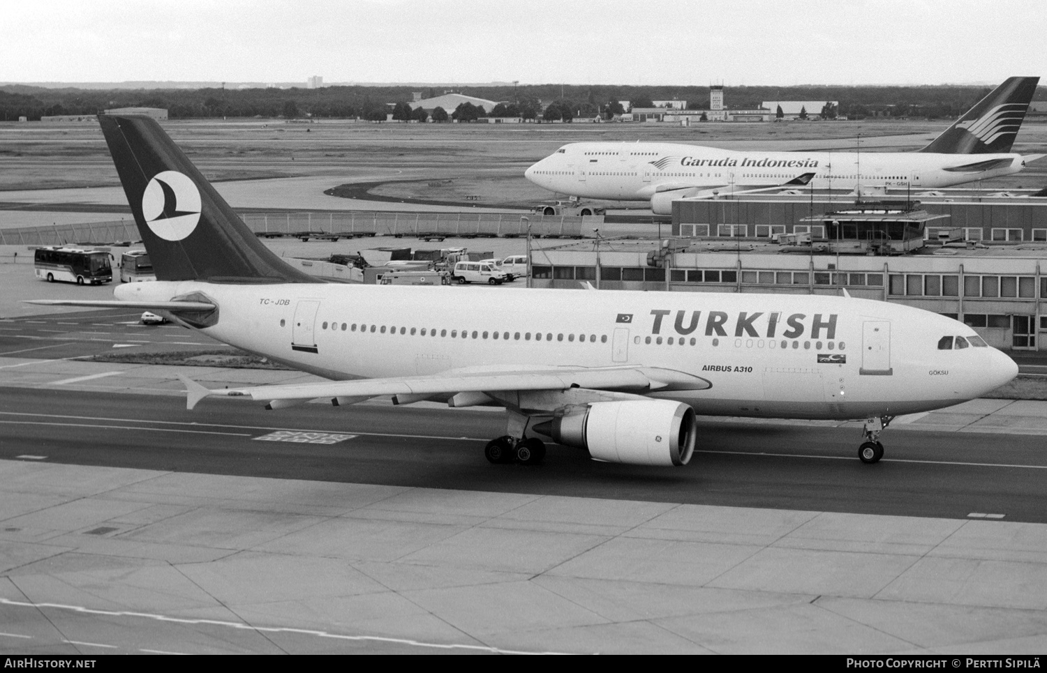 Aircraft Photo of TC-JDB | Airbus A310-304 | Turkish Airlines | AirHistory.net #144164
