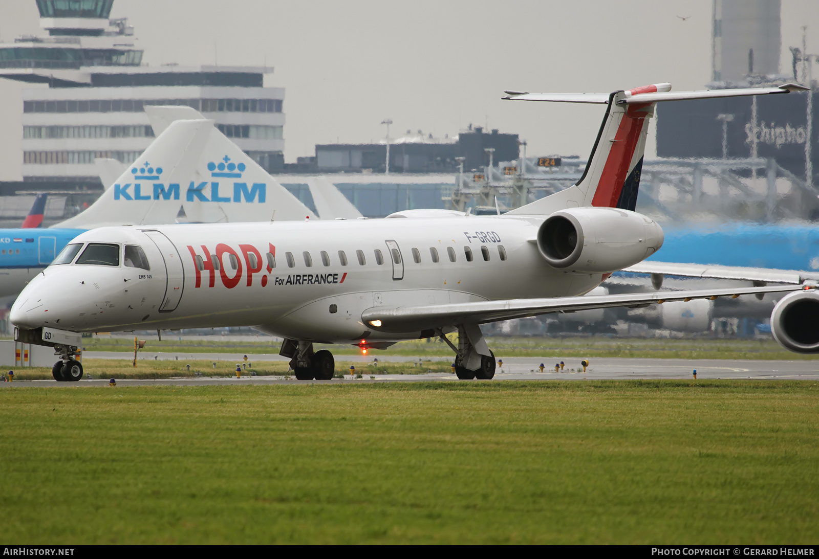 Aircraft Photo of F-GRGD | Embraer ERJ-145EU (EMB-145EU) | Hop! | AirHistory.net #144185