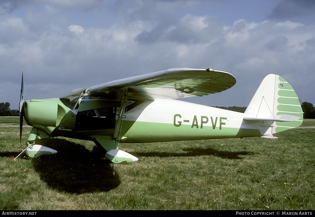 Aircraft Photo of G-APVF | Pützer Elster B | AirHistory.net #144194