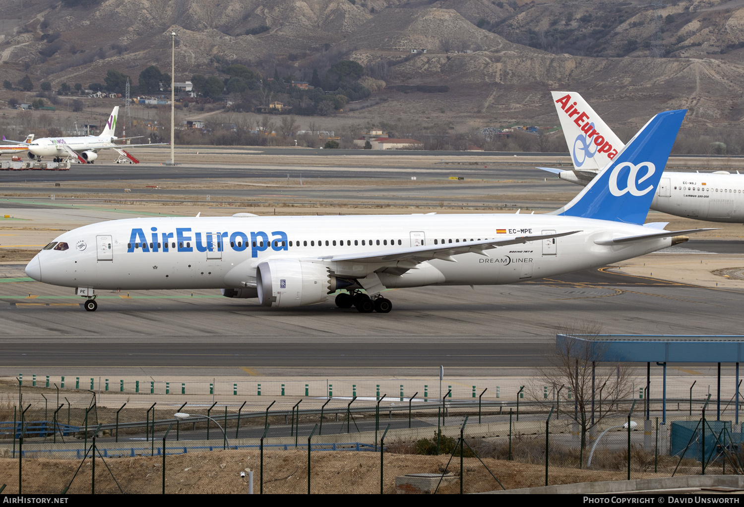 Aircraft Photo of EC-MPE | Boeing 787-8 Dreamliner | Air Europa | AirHistory.net #144195