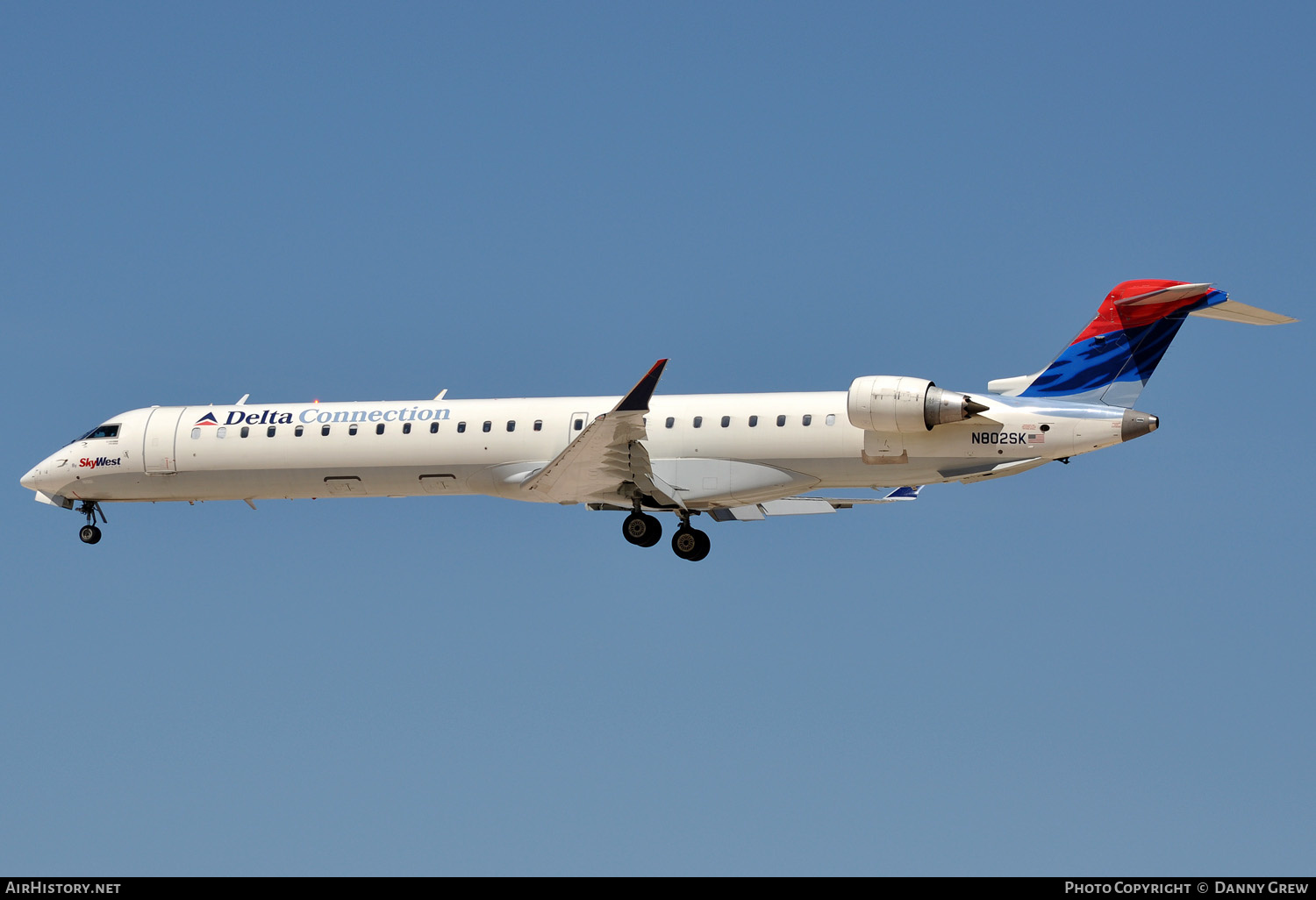 Aircraft Photo of N802SK | Bombardier CRJ-900LR (CL-600-2D24) | Delta Connection | AirHistory.net #144203