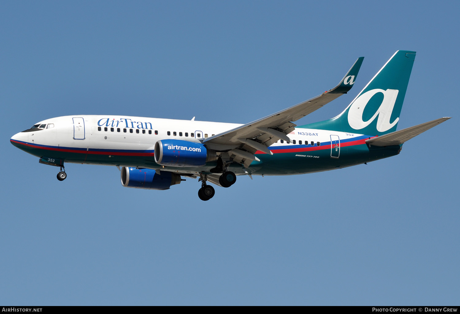 Aircraft Photo of N338AT | Boeing 737-7BD | AirTran | AirHistory.net #144204