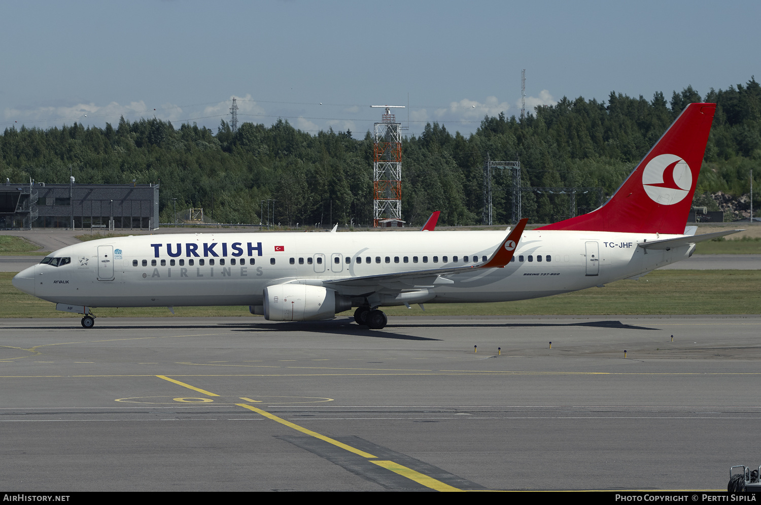 Aircraft Photo of TC-JHF | Boeing 737-8F2 | Turkish Airlines | AirHistory.net #144206