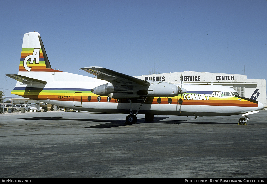 Aircraft Photo of N1823G | Fairchild F-27J | Connect Air | AirHistory.net #144219