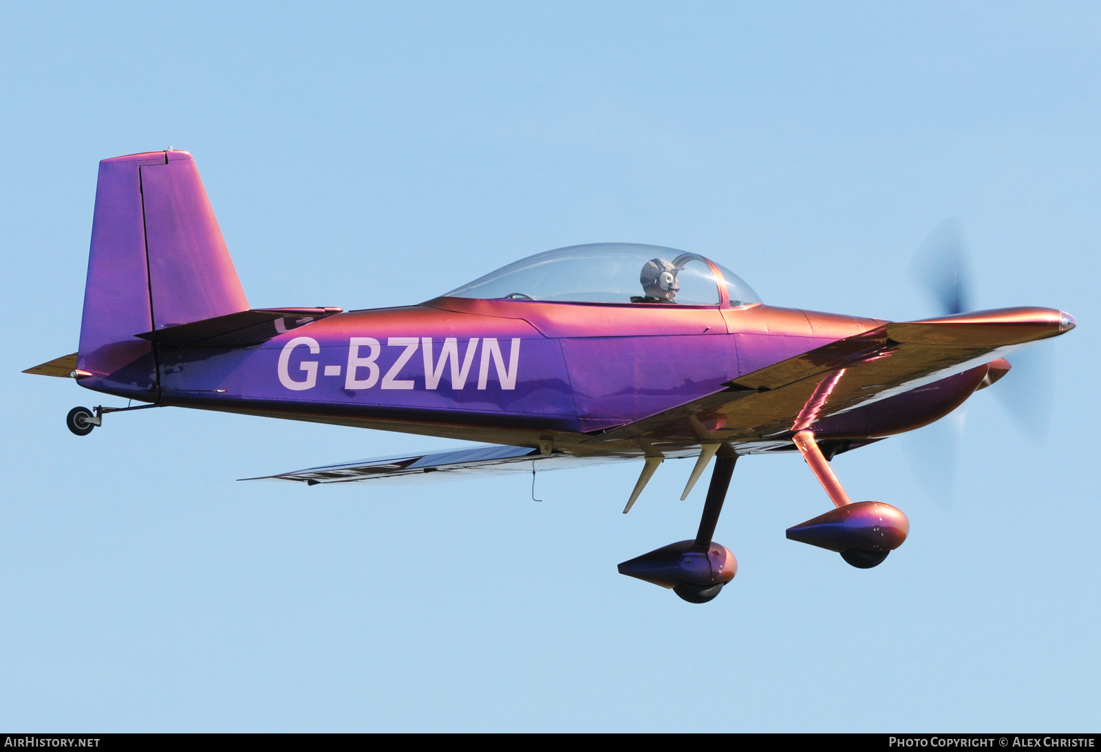 Aircraft Photo of G-BZWN | Van's RV-8 | AirHistory.net #144223