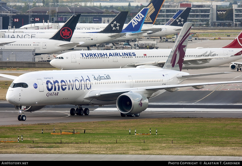 Aircraft Photo of A7-ALZ | Airbus A350-941 | Qatar Airways | AirHistory.net #144226