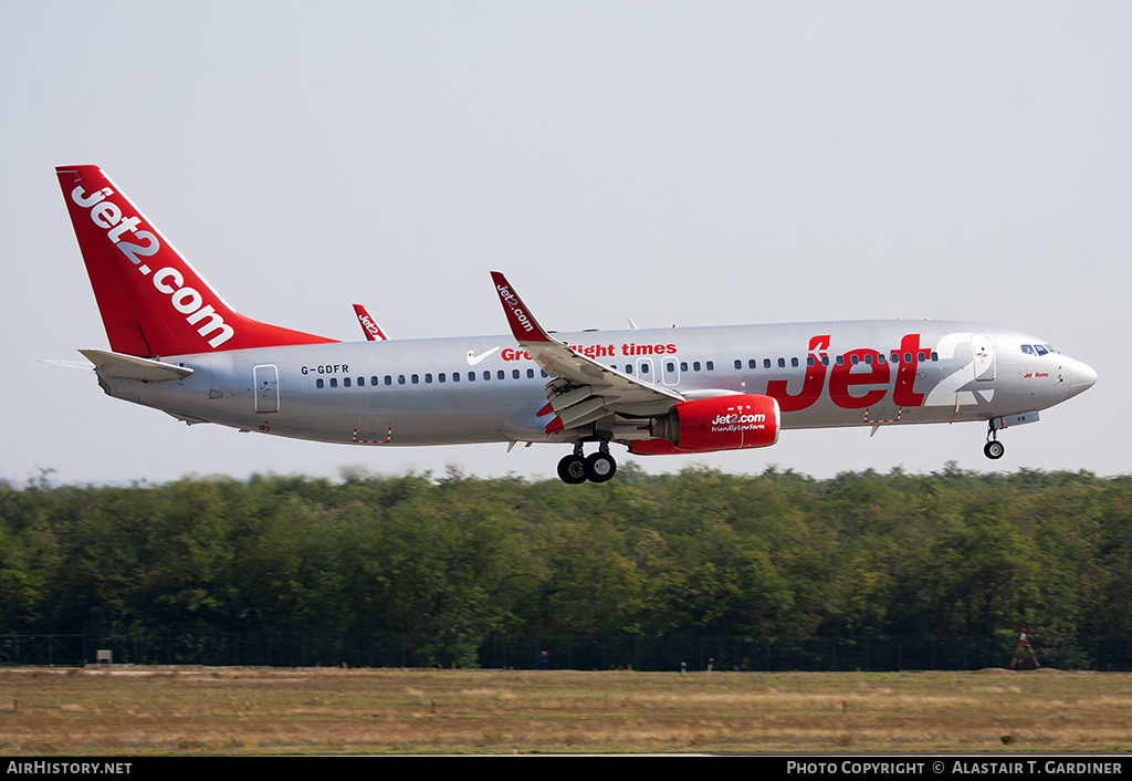 Aircraft Photo of G-GDFR | Boeing 737-8Z9 | Jet2 | AirHistory.net #144231