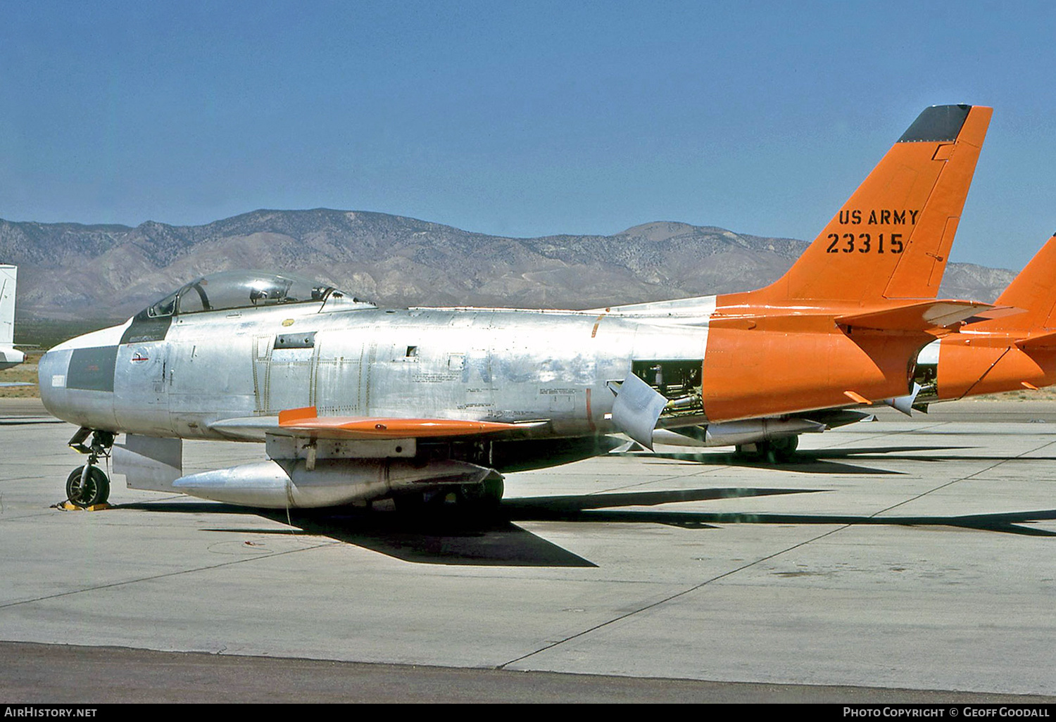 Aircraft Photo of N72492 / 23315 | Canadair QF-86E Sabre | Flight Systems | AirHistory.net #144254