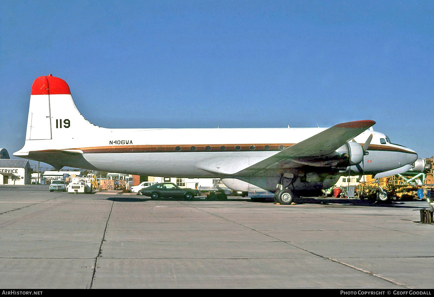 Aircraft Photo of N406WA | Douglas C-54G/AT Skymaster | AirHistory.net #144270