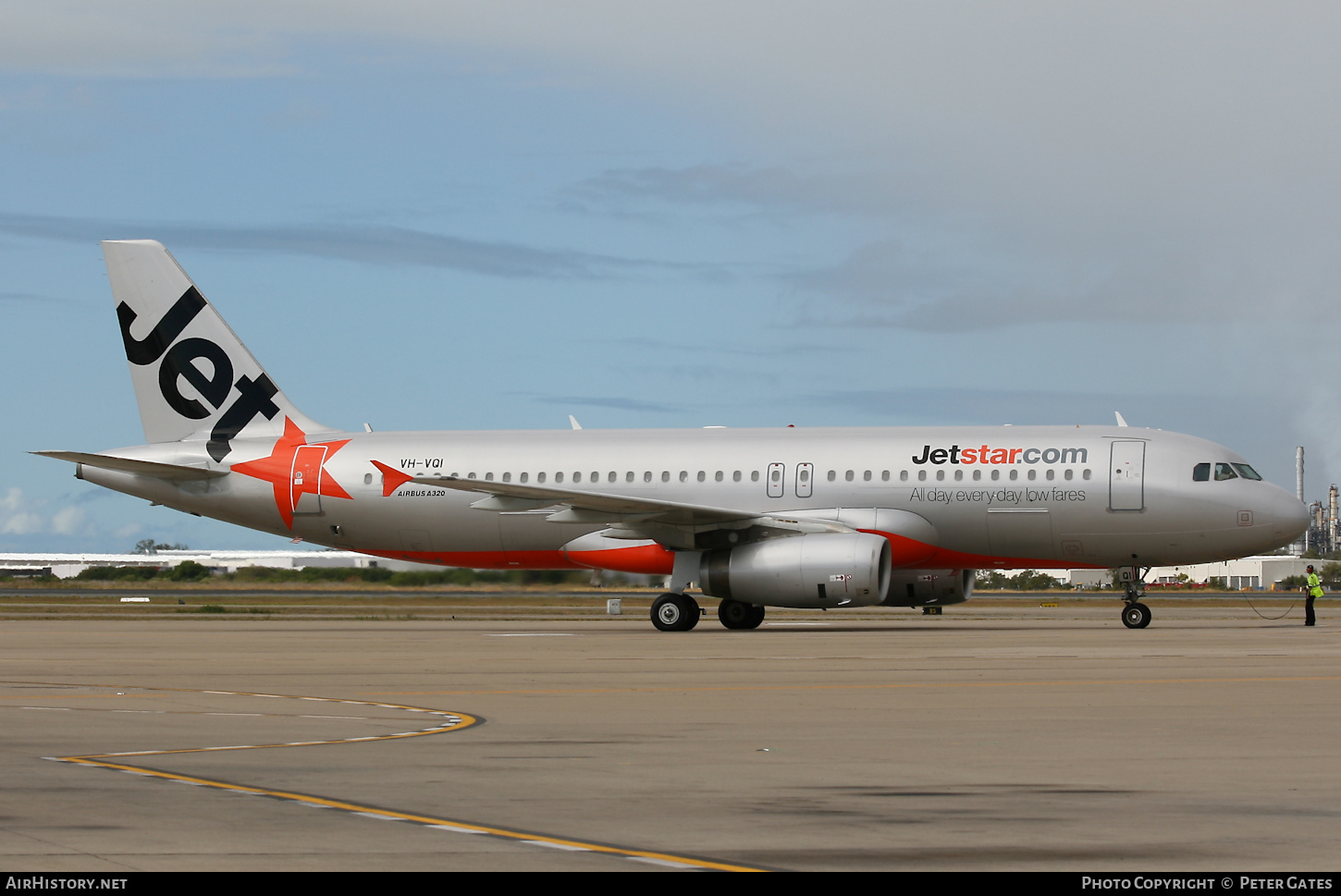 Aircraft Photo of VH-VQI | Airbus A320-232 | Jetstar Airways | AirHistory.net #144272