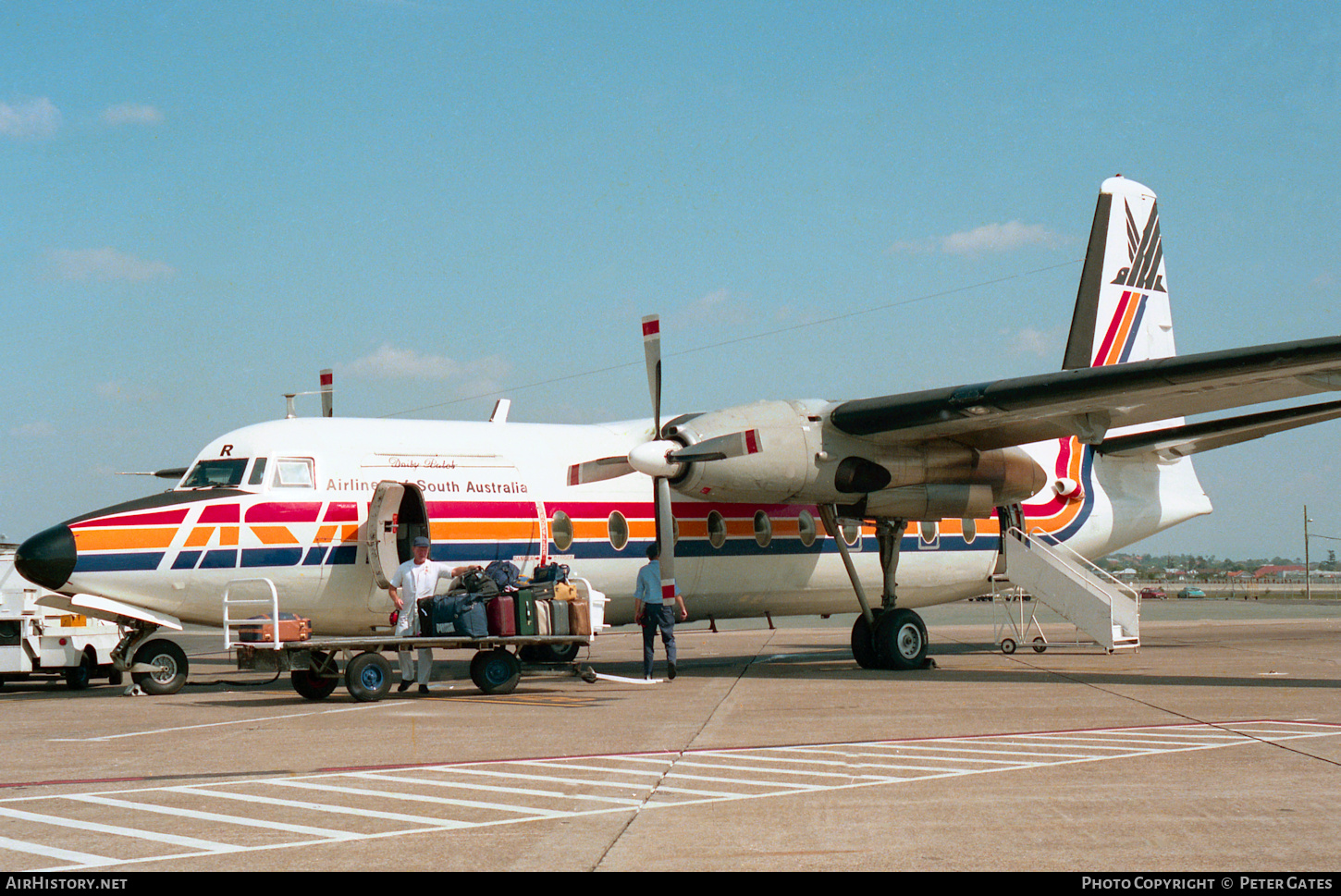 Aircraft Photo of VH-FNR | Fokker F27-600 Friendship | Airlines of South Australia - ASA | AirHistory.net #144275