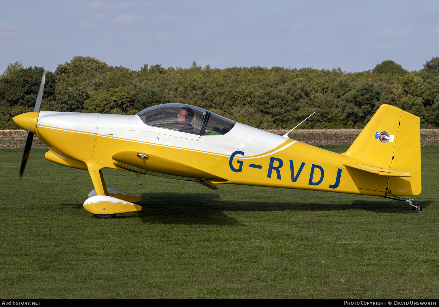 Aircraft Photo of G-RVDJ | Van's RV-6 | AirHistory.net #144288