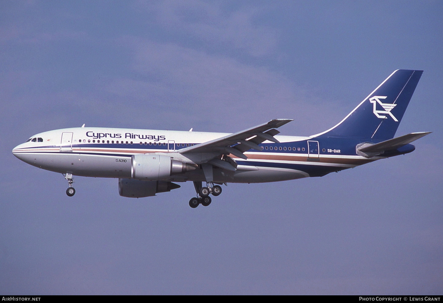 Aircraft Photo of 5B-DAR | Airbus A310-203 | Cyprus Airways | AirHistory.net #144289