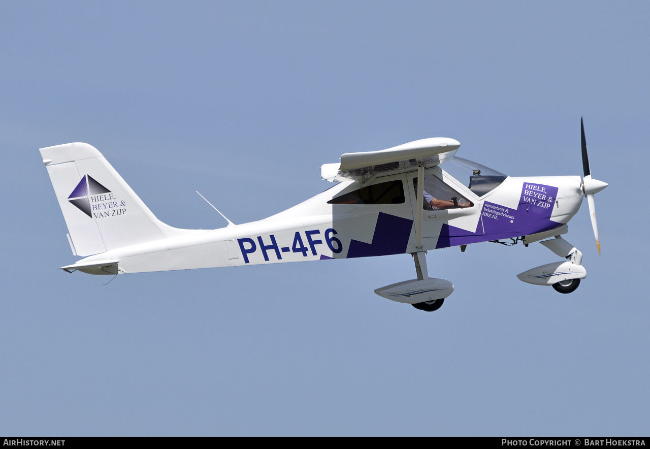 Aircraft Photo of PH-4F6 | Tecnam P-92 Echo Classic Deluxe | Hiele Beyer & van Zijp, accountants & belastingadviseurs | AirHistory.net #144311