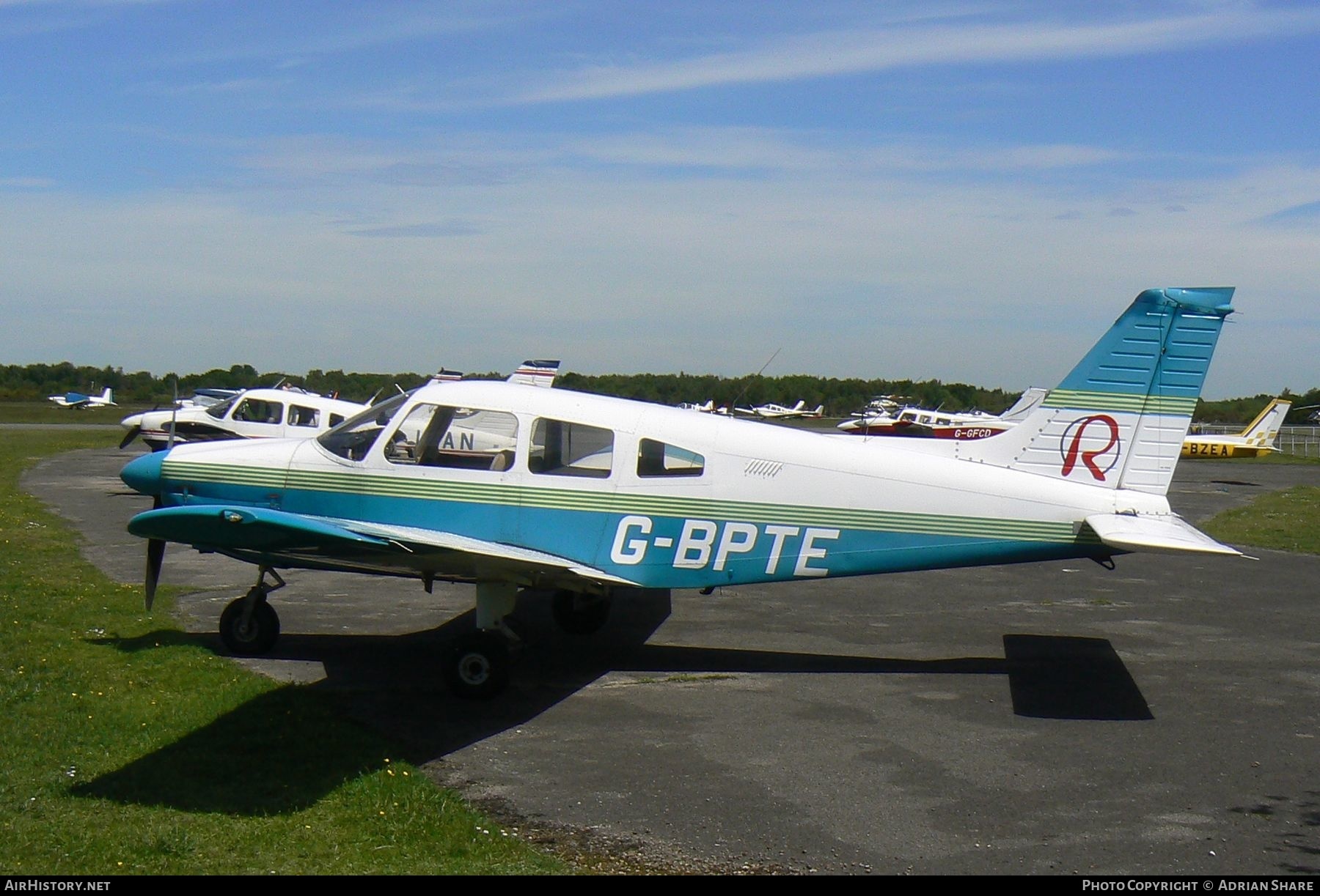Aircraft Photo of G-BPTE | Piper PA-28-181 Archer II | AirHistory.net #144322