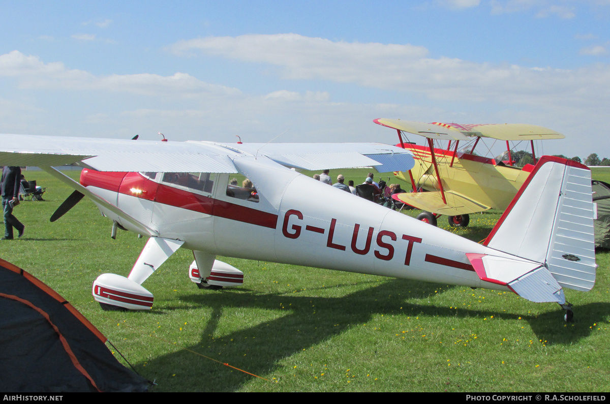 Aircraft Photo of G-LUST | Luscombe 8E Silvaire Deluxe | AirHistory.net #144337