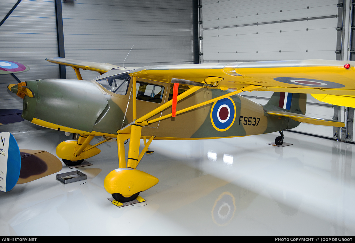 Aircraft Photo of PH-FAI / FS537 | Fairchild 24R-9 | UK - Air Force | AirHistory.net #144339