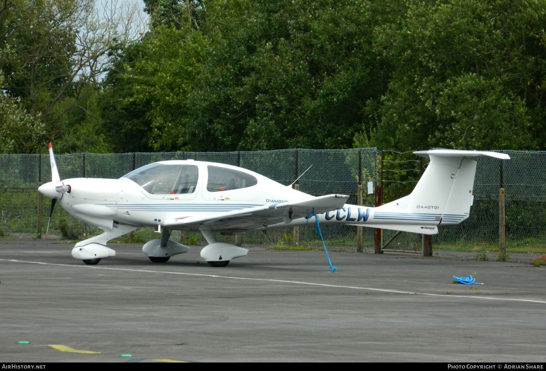 Aircraft Photo of G-CCLW | Diamond DA40D Diamond Star TDI | AirHistory.net #144349