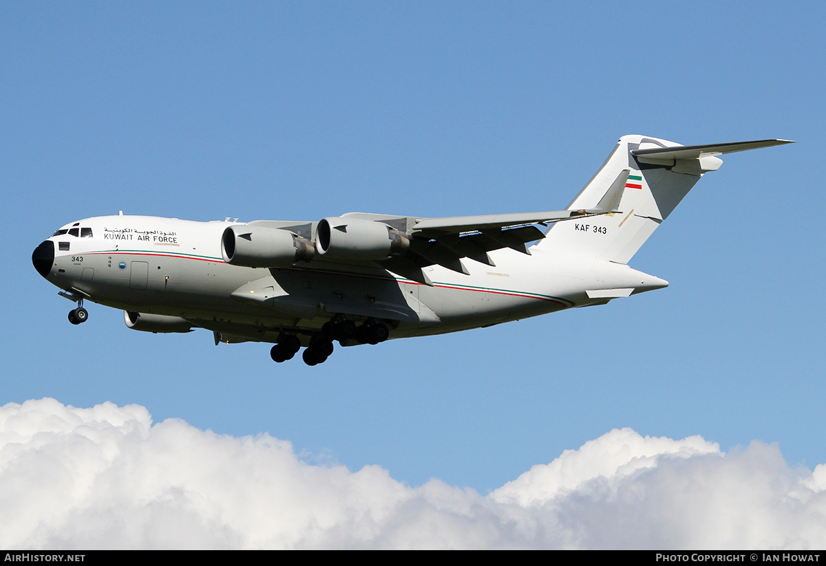 Aircraft Photo of KAF343 | Boeing C-17A Globemaster III | Kuwait - Air Force | AirHistory.net #144356