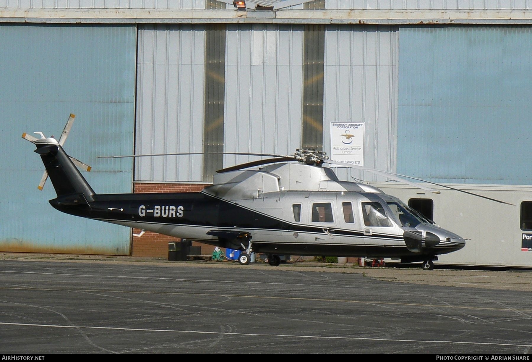 Aircraft Photo of G-BURS | Sikorsky S-76A | AirHistory.net #144366