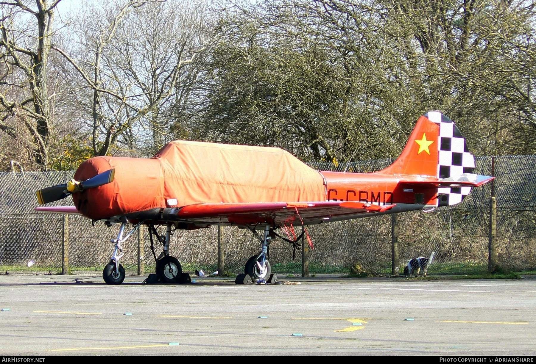 Aircraft Photo of G-CBMD | Yakovlev Yak-52 | AirHistory.net #144372