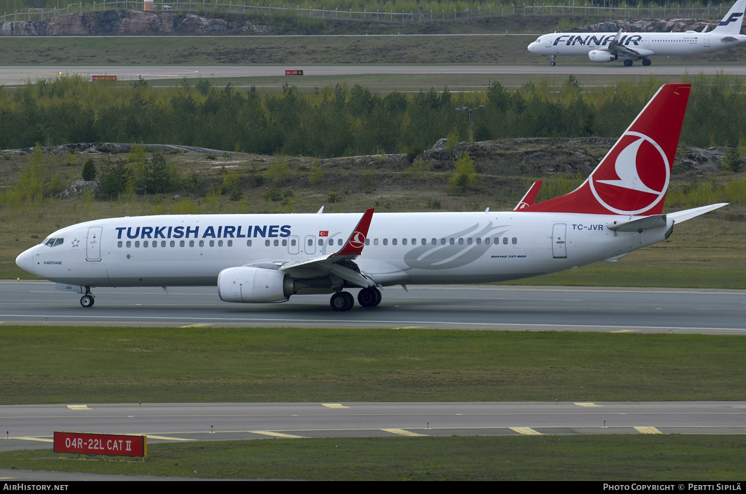 Aircraft Photo of TC-JVR | Boeing 737-8F2 | Turkish Airlines | AirHistory.net #144375