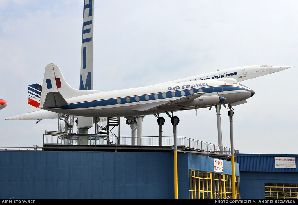 Aircraft Photo of F-BGNU | Vickers 708 Viscount | Air France | AirHistory.net #144390