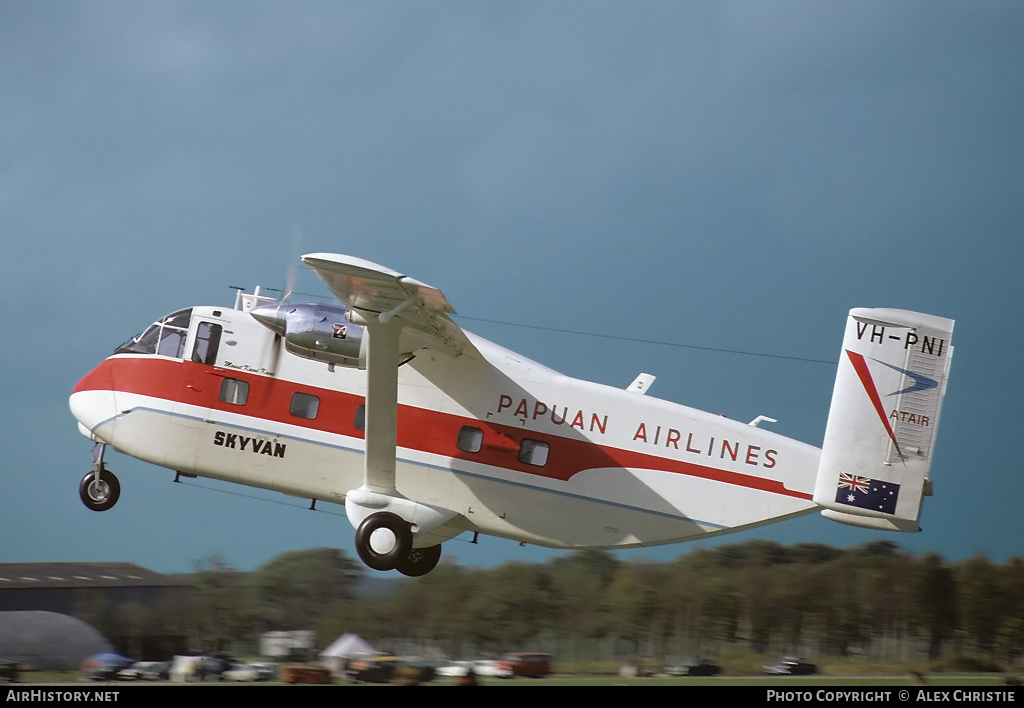 Aircraft Photo of VH-PNI | Short SC.7 Skyvan 2-300 | Papuan Airlines - Patair | AirHistory.net #144392