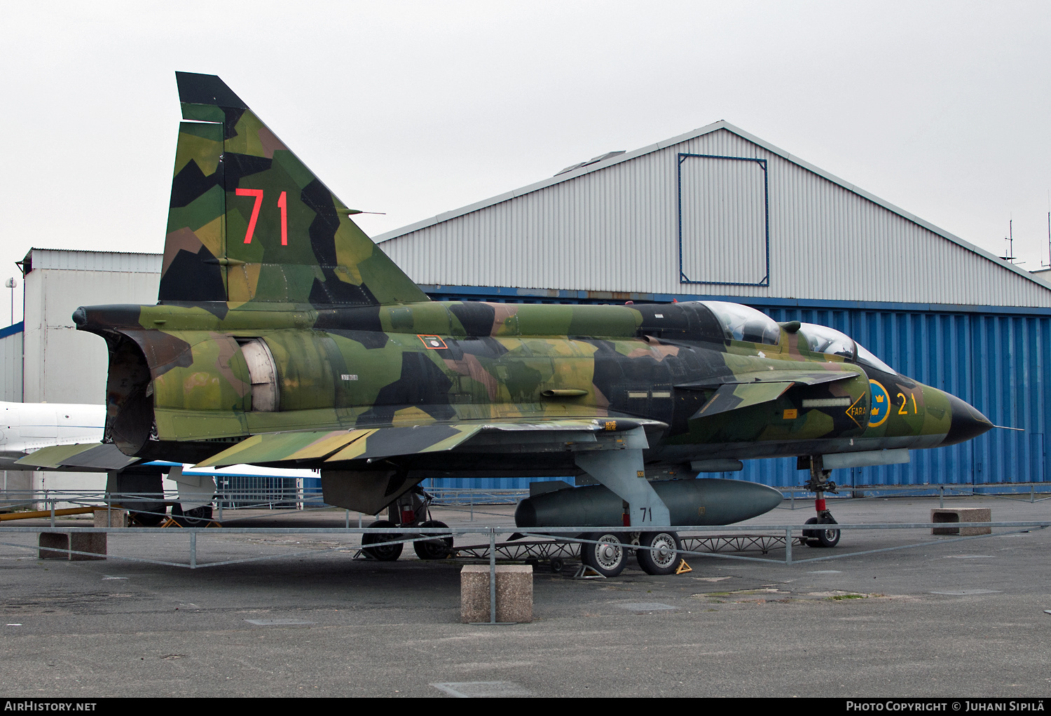 Aircraft Photo of 37808 | Saab Sk37 Viggen | Sweden - Air Force | AirHistory.net #144395