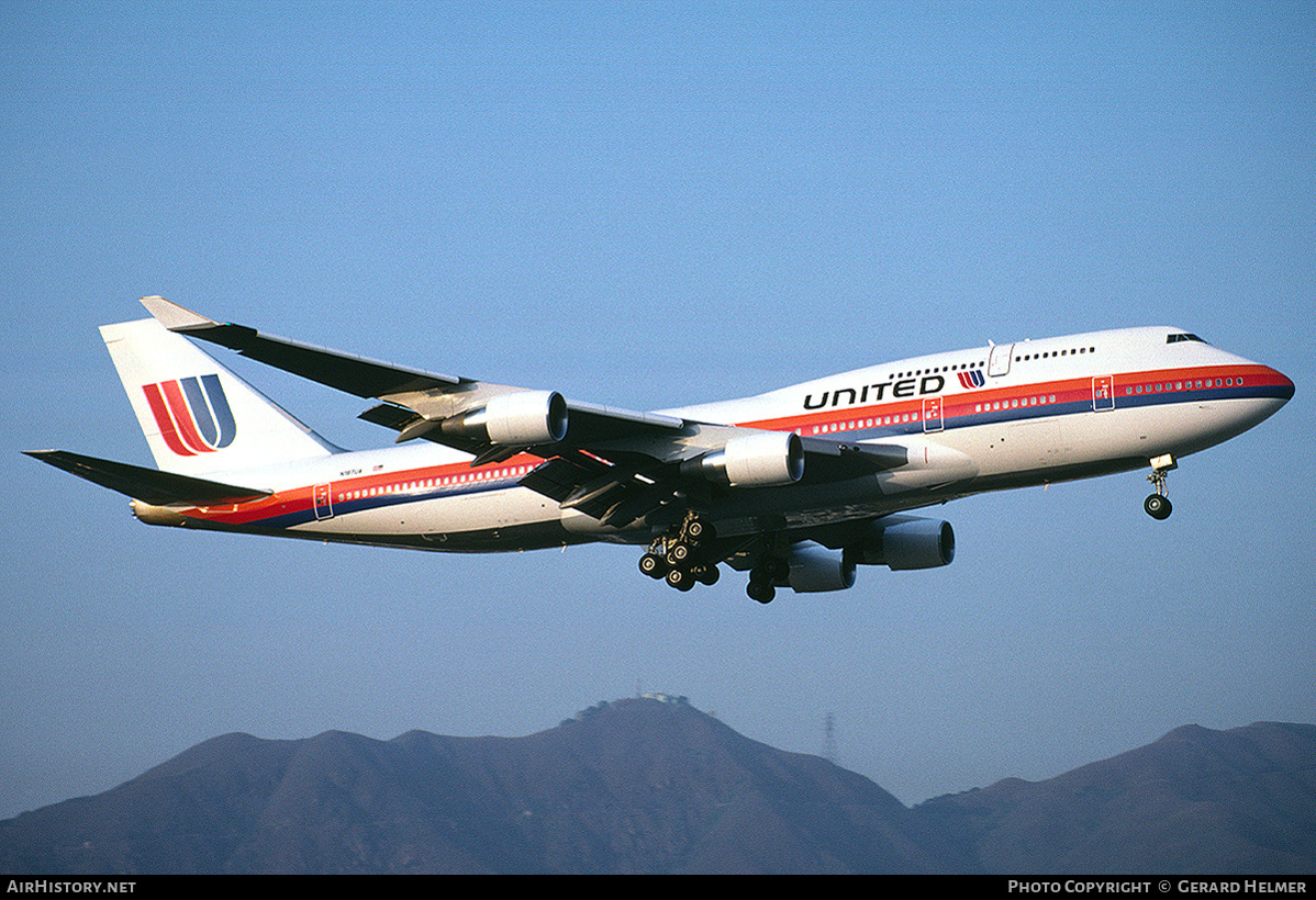 Aircraft Photo of N187UA | Boeing 747-422 | United Airlines | AirHistory.net #144400