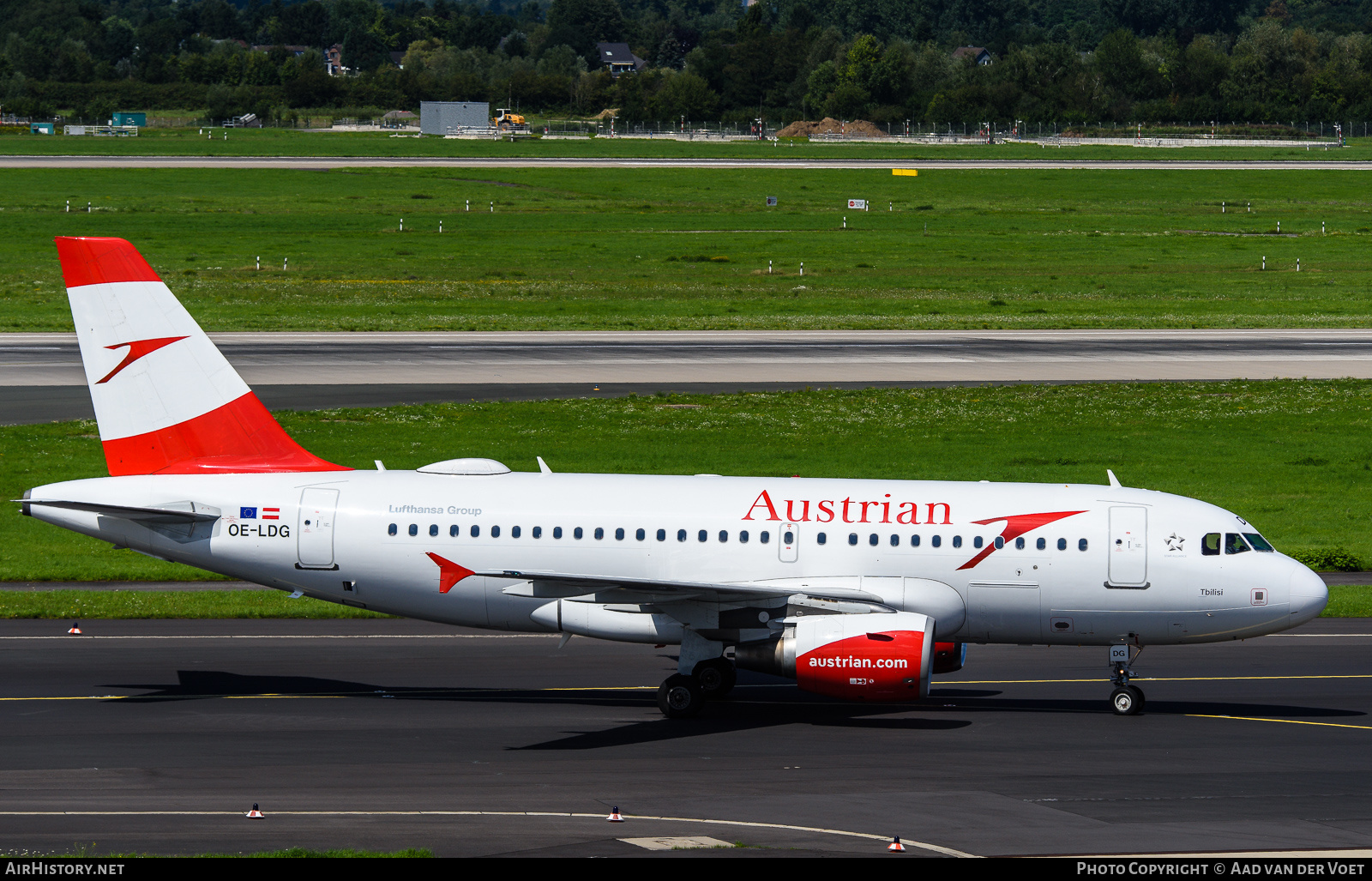 Aircraft Photo of OE-LDG | Airbus A319-112 | Austrian Airlines | AirHistory.net #144406