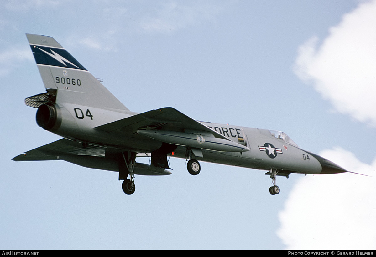 Aircraft Photo of 59-0060 / 90060 | Convair F-106A Delta Dart | USA - Air Force | AirHistory.net #144413