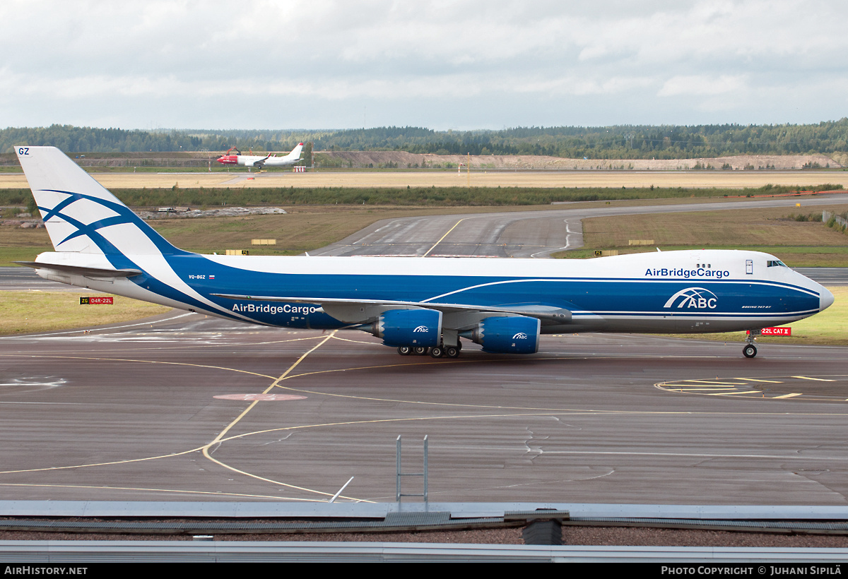 Aircraft Photo of VQ-BGZ | Boeing 747-8HVF/SCD | ABC - AirBridgeCargo Airlines | AirHistory.net #144417